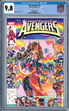 Load image into Gallery viewer, Avengers #1 by Rian Gonzales Devil Dog Exclusive 25th Anniversary Homage Variant CGC 9.8(2023)
