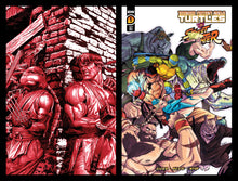 Load image into Gallery viewer, TMNT vs. Street Fighter #1 Mico Suayan Devil Dog Exclusive Virgin Homage Variant (2023)
