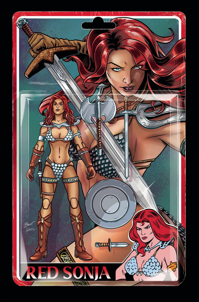 Red Sonja #1 Action Figure Virgin Variant 1:25 / Cover X (2023)