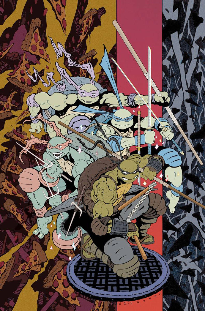 TMNT: The Last Ronin-The Lost Years #4 Tradd Moore 1:100 Variant (2023)