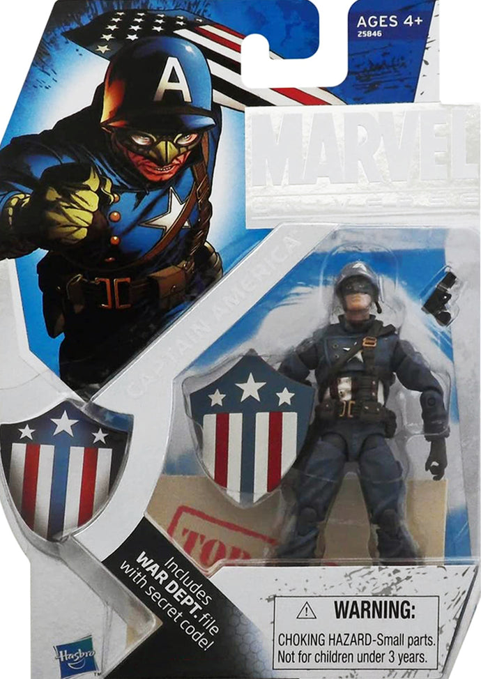Marvel Universe 2010 SDCC Exclusive Captain America 3¾
