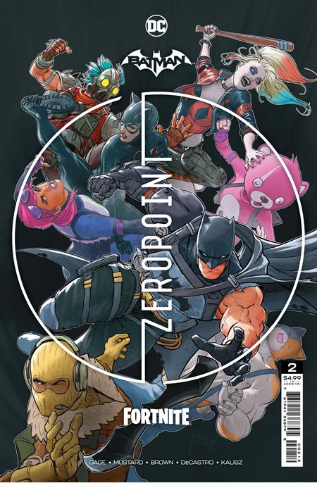 Batman/Fortnite: Zero Point #2 Mikel Janín Variant 2nd Printing Poly-Bagged (2021)