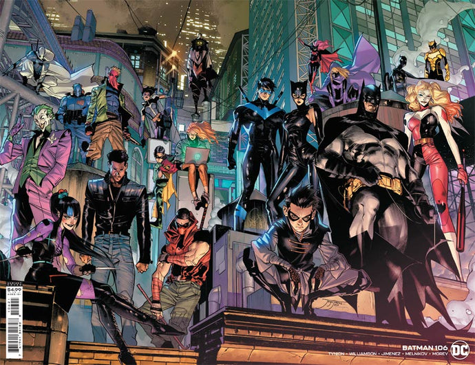 Batman #106 Jorge Jimenez Wraparound Cover Variant (2021)