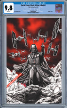 Load image into Gallery viewer, Star Wars: Darth Vader - Black, White and Red #1 Mico Suayan Devil Dog Comics Exclusive CGC 9.8 Variant (2023)
