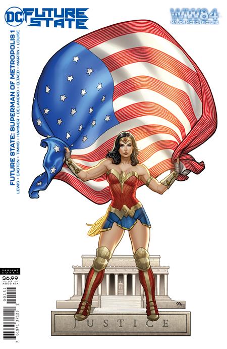 Future State: Superman of Metropolis #1 Frank Cho Card Stock Variant (2021)