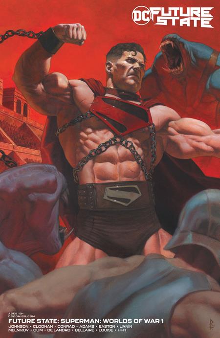 Future State: Superman Worlds of War #1 Riccardo Federici Card Stock Variant (2021)