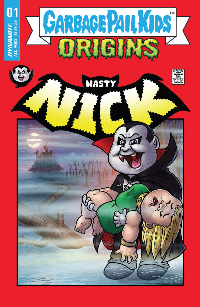 Garbage Pail Kids: Origins #1 Mike Vasquez Devil Dog Comics Exclusive Variant (2022)