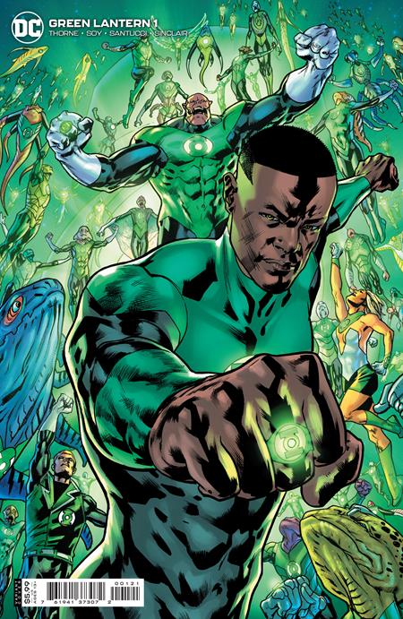 Green Lantern #1 Bryan Hitch Card Stock Variant (2021)