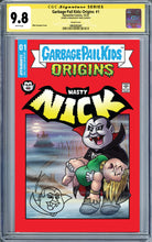 Load image into Gallery viewer, Garbage Pail Kids: Origins #1 Mike Vasquez Devil Dog Comics CGC 9.8 SS Variant (2022)
