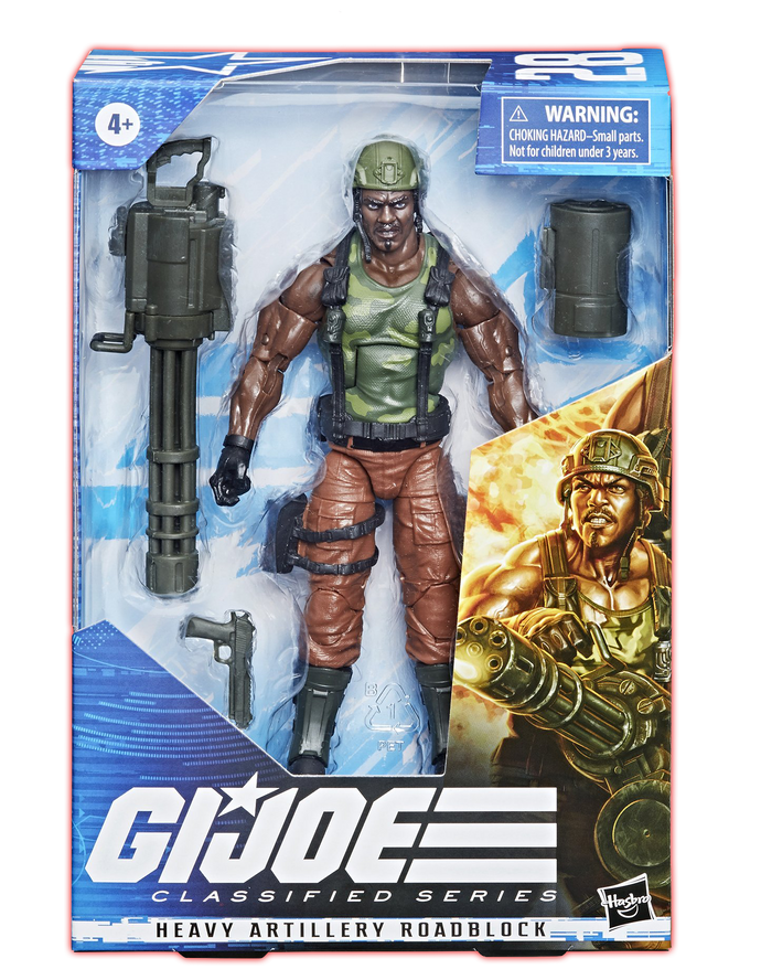 G.I. Joe Classified Heavy Artillery Roadblock 6
