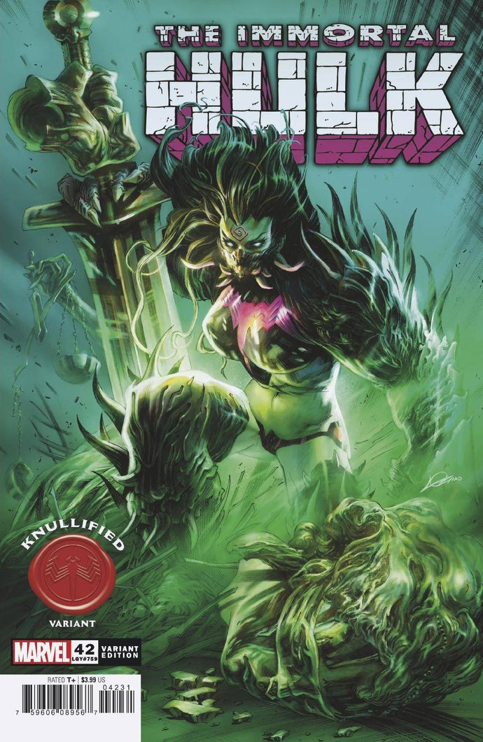 Immortal Hulk #42 Alexander Lozano Knullified Variant (2021)