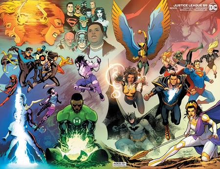 Justice League #59 David Marquez Wraparound Variant (2021)