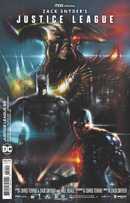 Justice League #59 Liam Sharp Snyder Cut Variant (2021)