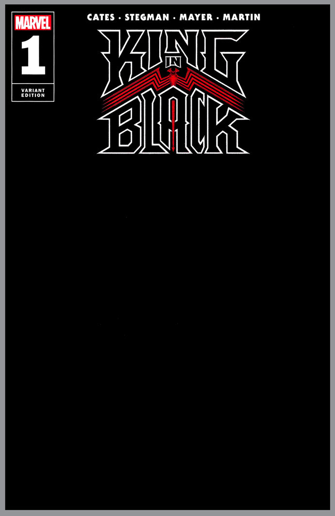 King in Black #1 Black Sketch Variant (2020)