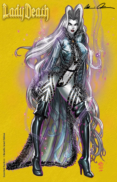 Lady Death: Scorched Earth #1 Metallic Jewel Variant