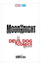 Load image into Gallery viewer, Moon Knight #4 Devil Dog Comics Exclusive Blank Sketch Variant (2021)
