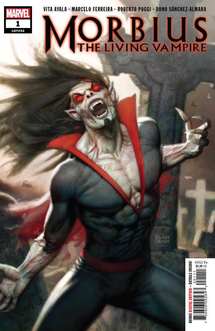 Morbius: The Living Vampire #1 Ryan Hotz Variant (2019)