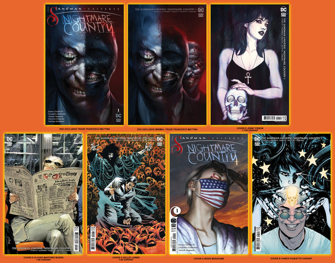The Sandman Universe: Nightmare Country #1 DDC Exclusive 7 Book Set (2022)