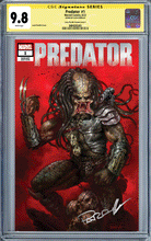 Load image into Gallery viewer, Predator #1 Lucio Parrillo Devil Dog Comics Exclusive Variant CGC 9.8 SS (2022)
