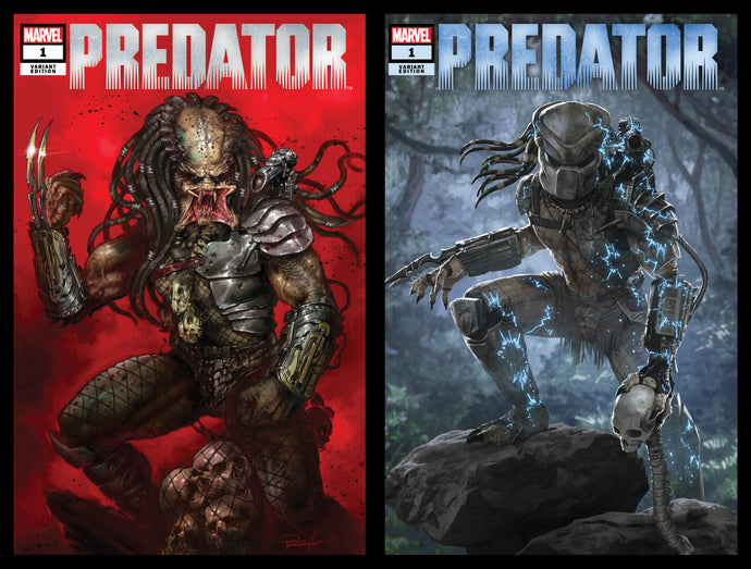 Predator #1 Lucio Parrillo and Skan Srisuwan Devil Dog Comics Exclusive Trade Variant 2 Pack (2022) PRE-ORDER