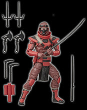 Load image into Gallery viewer, G.I. Joe Classified Red Ninja 6&quot; Figure

