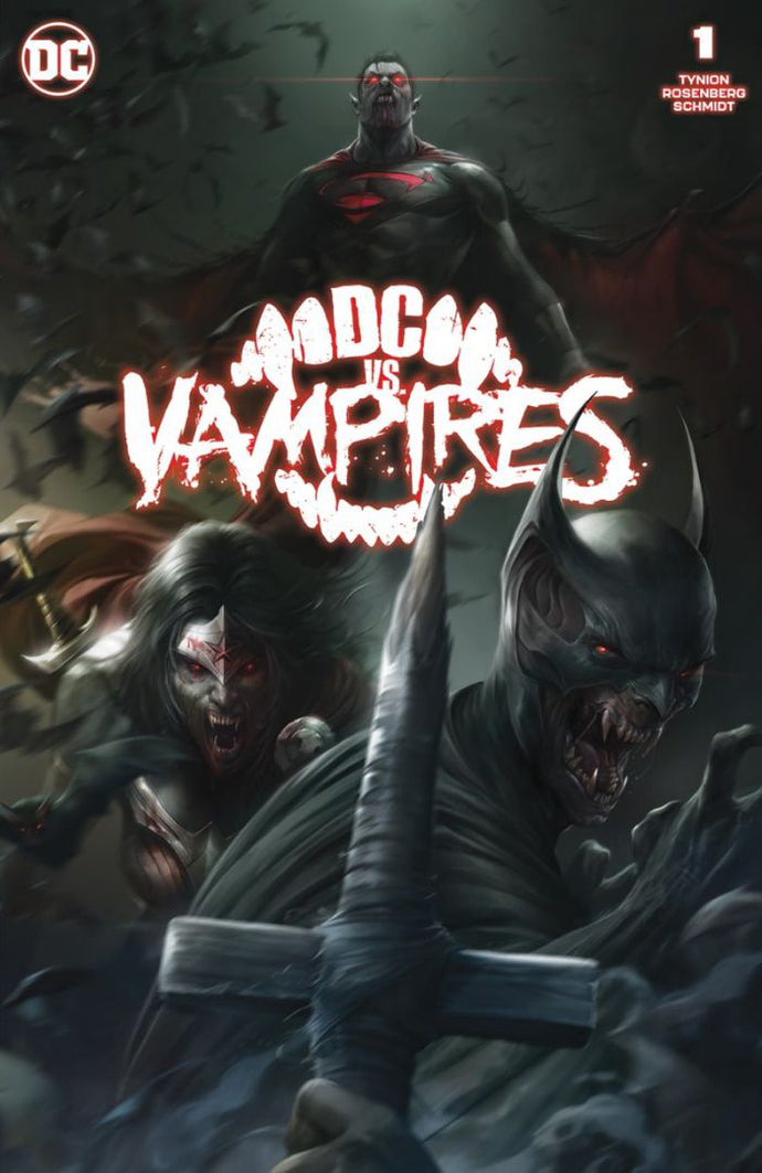 DC vs. Vampires #1 Francesco Mattina Devil Dog Comics Exclusive Variant (2021)