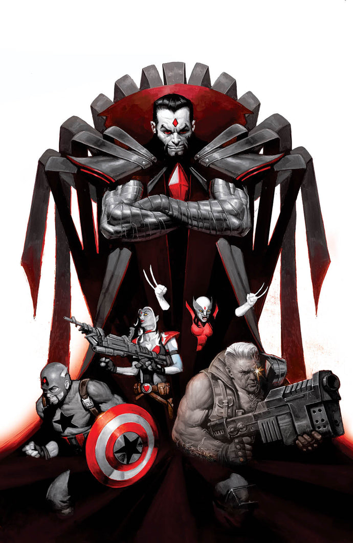 Sins of Sinister #1 E.M. Gist Devil Dog Comics Exclusive Convention Virgin Variant (2023)