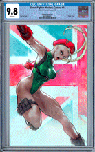 Load image into Gallery viewer, Street Fighter Masters: Cammy #1 Ivan Tao Devil Dog Exclusive Virgin Variant CGC 9.8 (2023)
