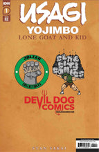 Load image into Gallery viewer, Usagi Yojimbo: Lone Goat and Kid #1 Inhyuk Lee/ Johnny Desjardins Devil Dog Comics Exclusive 2-Pack Variant (2022)

