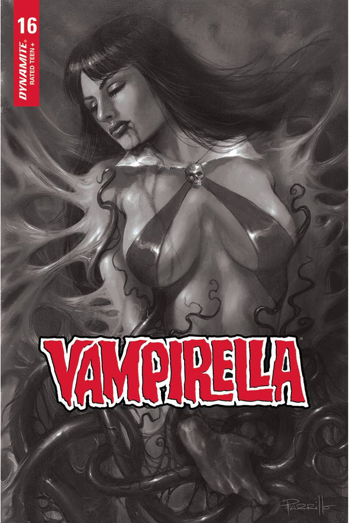 Vampirella #16 Lucio Parrillo B/W 1:10 Variant (2020)