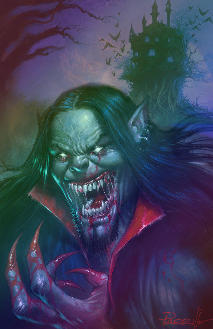 Vampire Macabre: Nosferatu #1 Lucio Parrillo Devil Dog Comics Exclusive Transylvania Metal Variant (2023) LTD 40