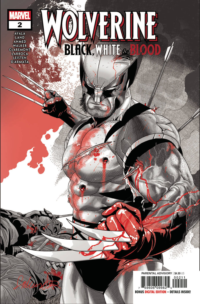 Wolverine: Black, White & Blood #2 Salvador Larroca (2020)