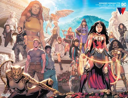 Wonder Woman #770 Travis Moore Wraparound Variant (2020)