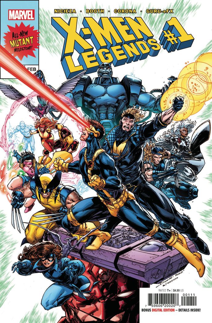 X-Men Legends #1 Brett Booth (2021)