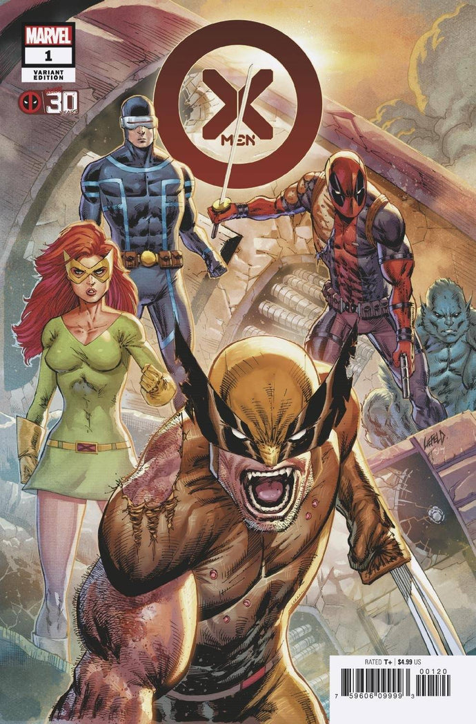 X-Men #1 Rob Liefeld Deadpool 30th Anniversary Variant (2021)