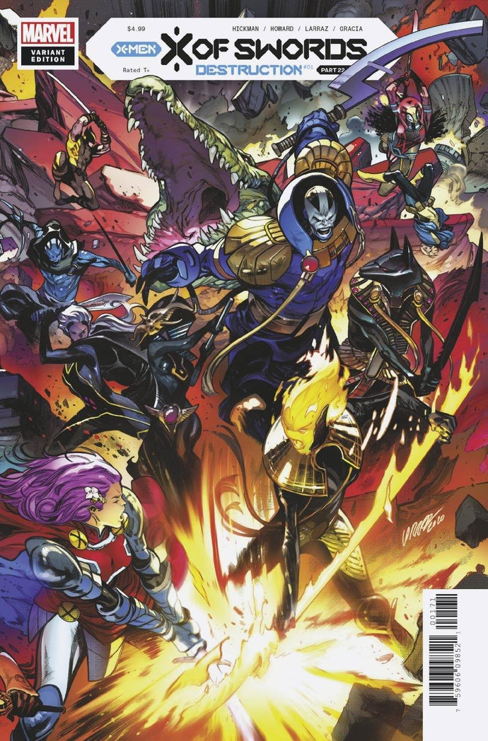 X of Swords: Destruction #1 Pepe Larraz Connecting Variant (2020)