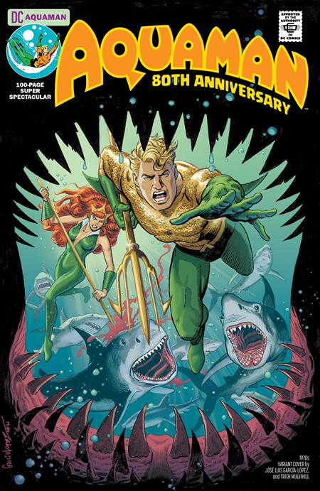 Aquaman 80th Anniversary #1 1970's Jose Luis Garcia-Lopez Variant (2021)