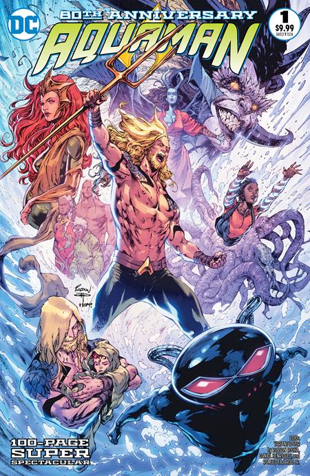 Aquaman 80th Anniversary #1 2010's Robson Rocha Variant (2021)