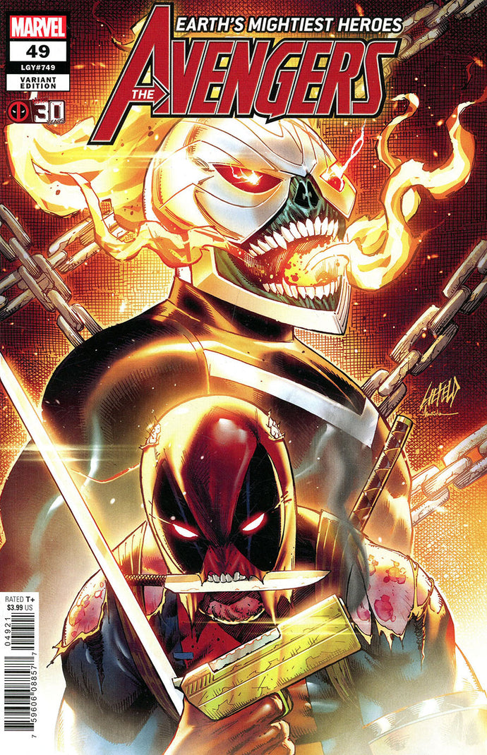 Avengers #49 Rob Liefeld Deadpool 30th Anniversary Variant (2021)