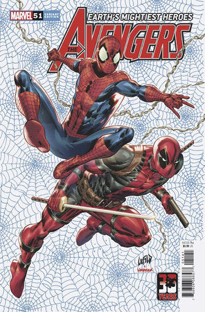 Avengers #51 Rob Liefeld Deadpool 30th Anniversary Variant (2021)