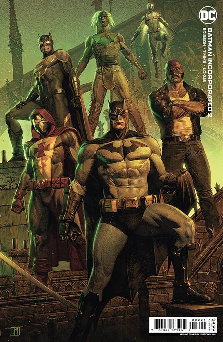 Batman Incorporated #2 Jorge Molina Card Stock Variant (2022)
