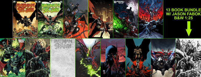 Batman Spawn #1 13 Cover Set Plus 1:25 Variant Bundle (2022)