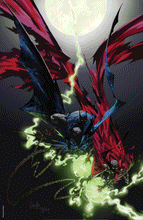 Load image into Gallery viewer, Batman Spawn #1 Todd McFarlane and Greg Capullo Glow in the Dark Variant (2022)
