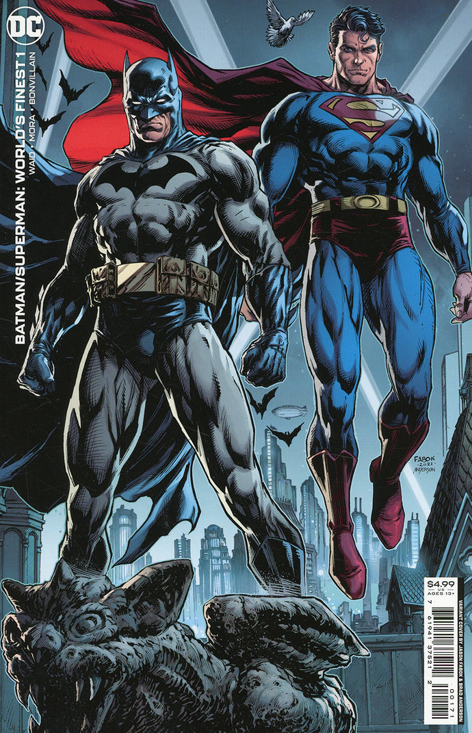 Batman/Superman: World's Finest #1 Jason Fabok Card Stock Variant (2022)