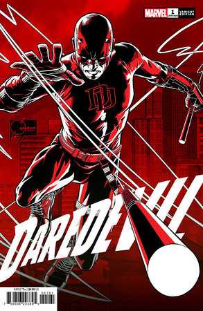 Daredevil #1 Joe Quesada Hidden Gem 1:50 Variant (2022)