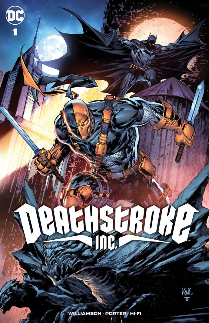 Deathstroke Inc. #1 Ken Lashley Devil Dog Comics Exclusive Variant (2021)