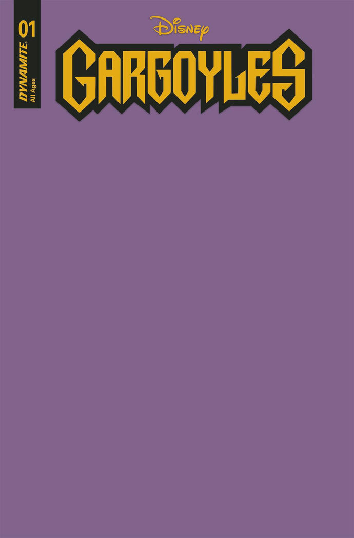 Gargoyles #1 Purple Blank Sketch Variant (2022)