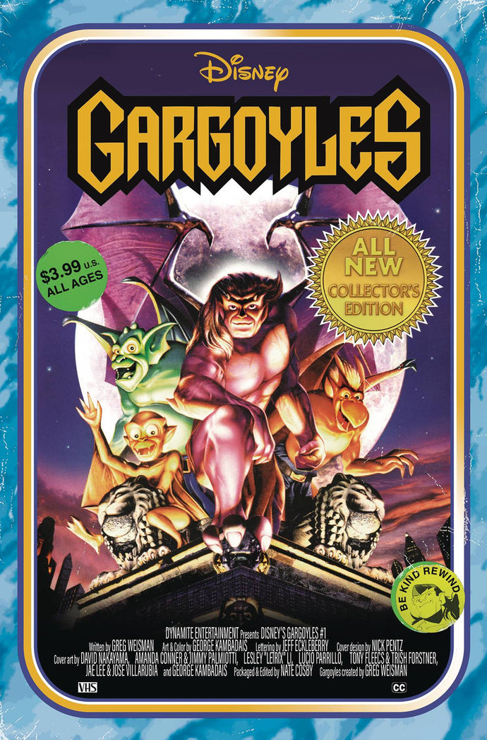 Gargoyles #1 Video Packaging 1:20 Variant (2022)
