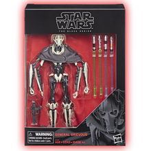 Load image into Gallery viewer, Star Wars Black Series Deluxe General Grievous 6&quot; Figure
