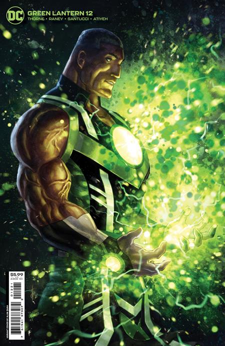 Green Lantern #12 Alan Quah Card Stock Variant (2022)